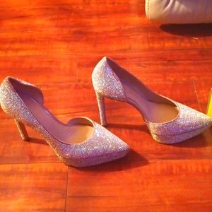 Final price drop..Gianni Bini heels rose gold